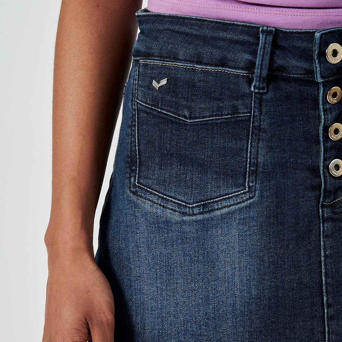 Jupe en jean kaporal store