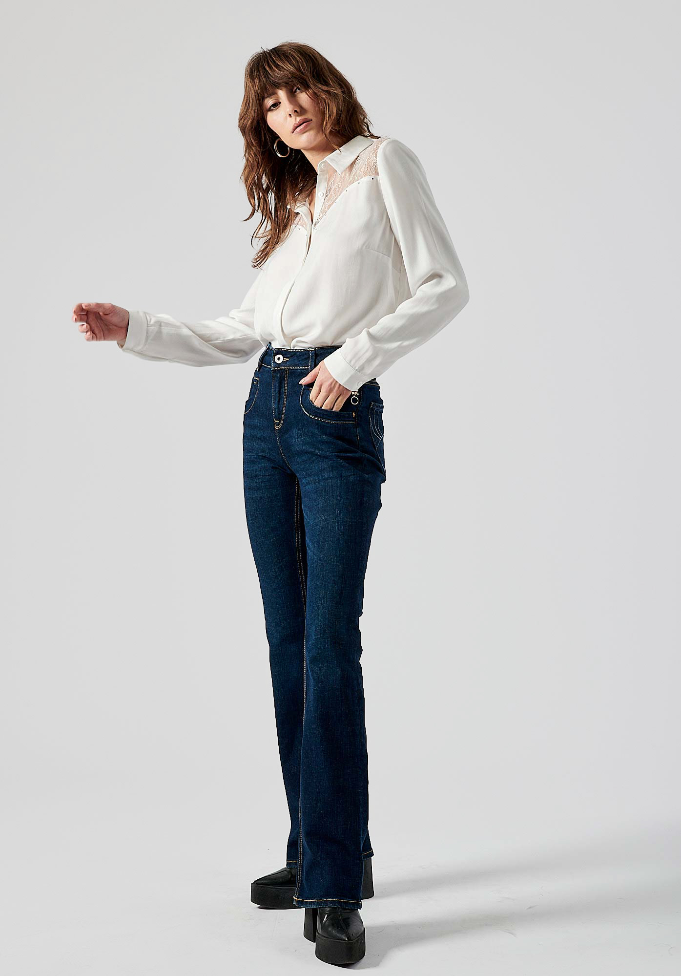 Outlet Jeans Femme pas cher Kaporal
