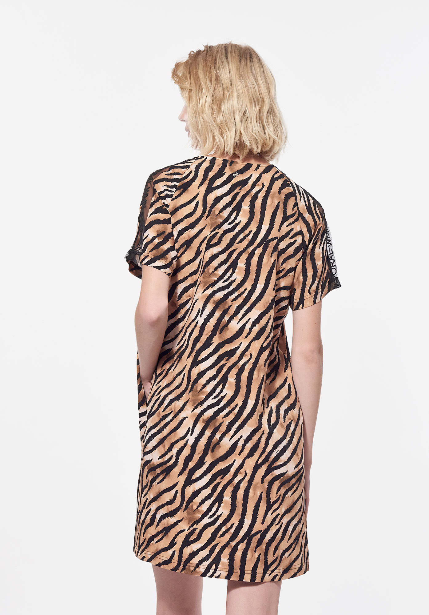 Robe sales kaporal leopard