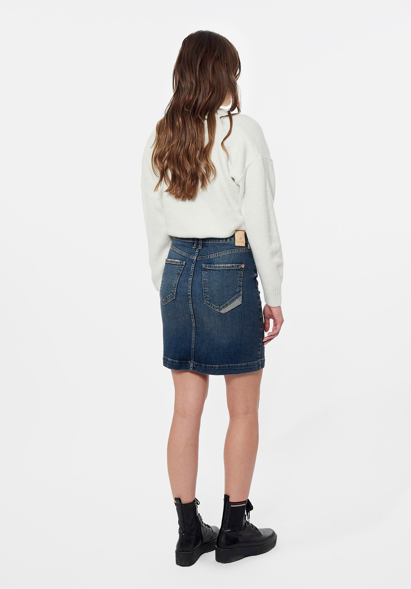 Jupe en top jean kaporal