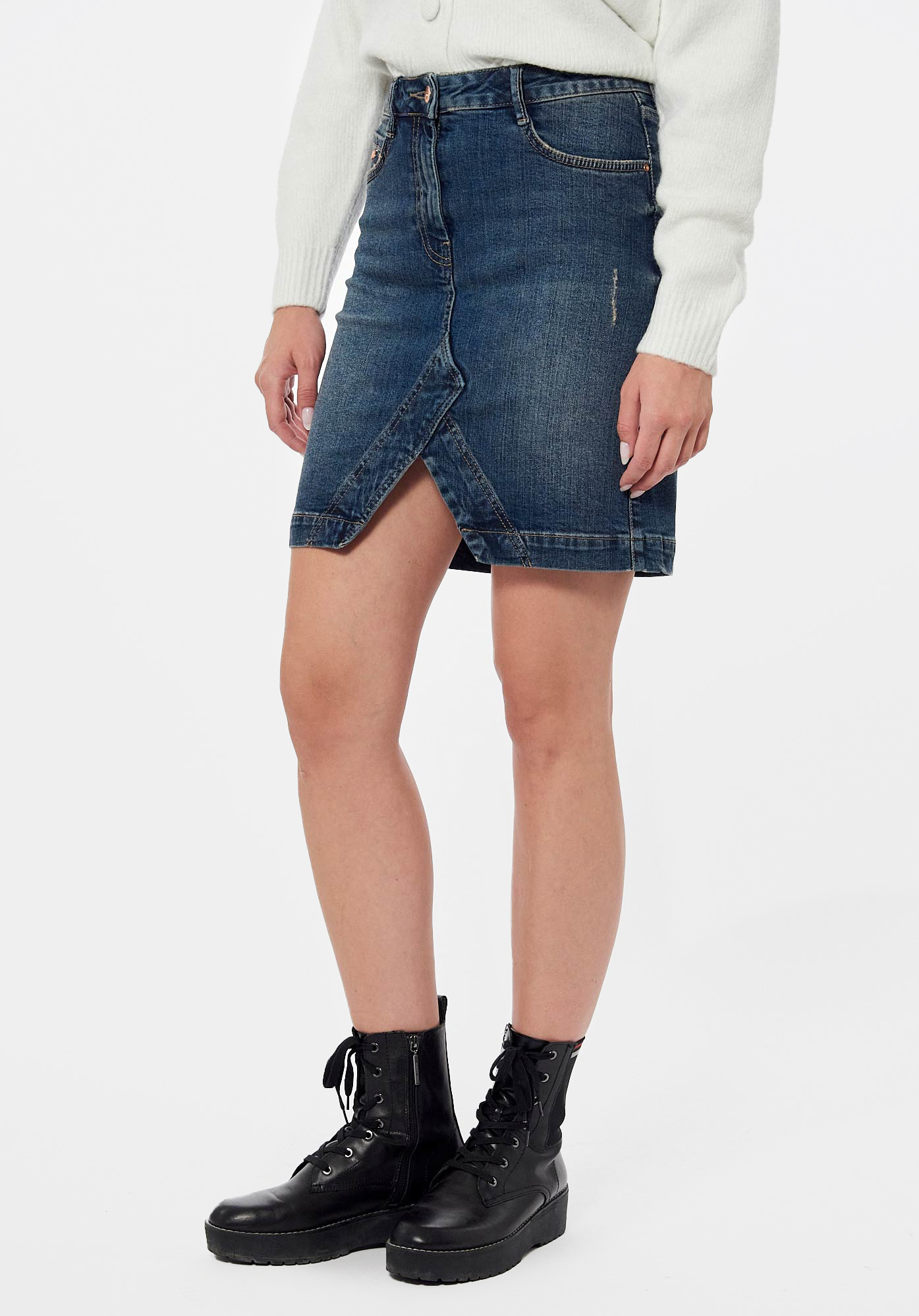 Jupe en jean best sale kaporal