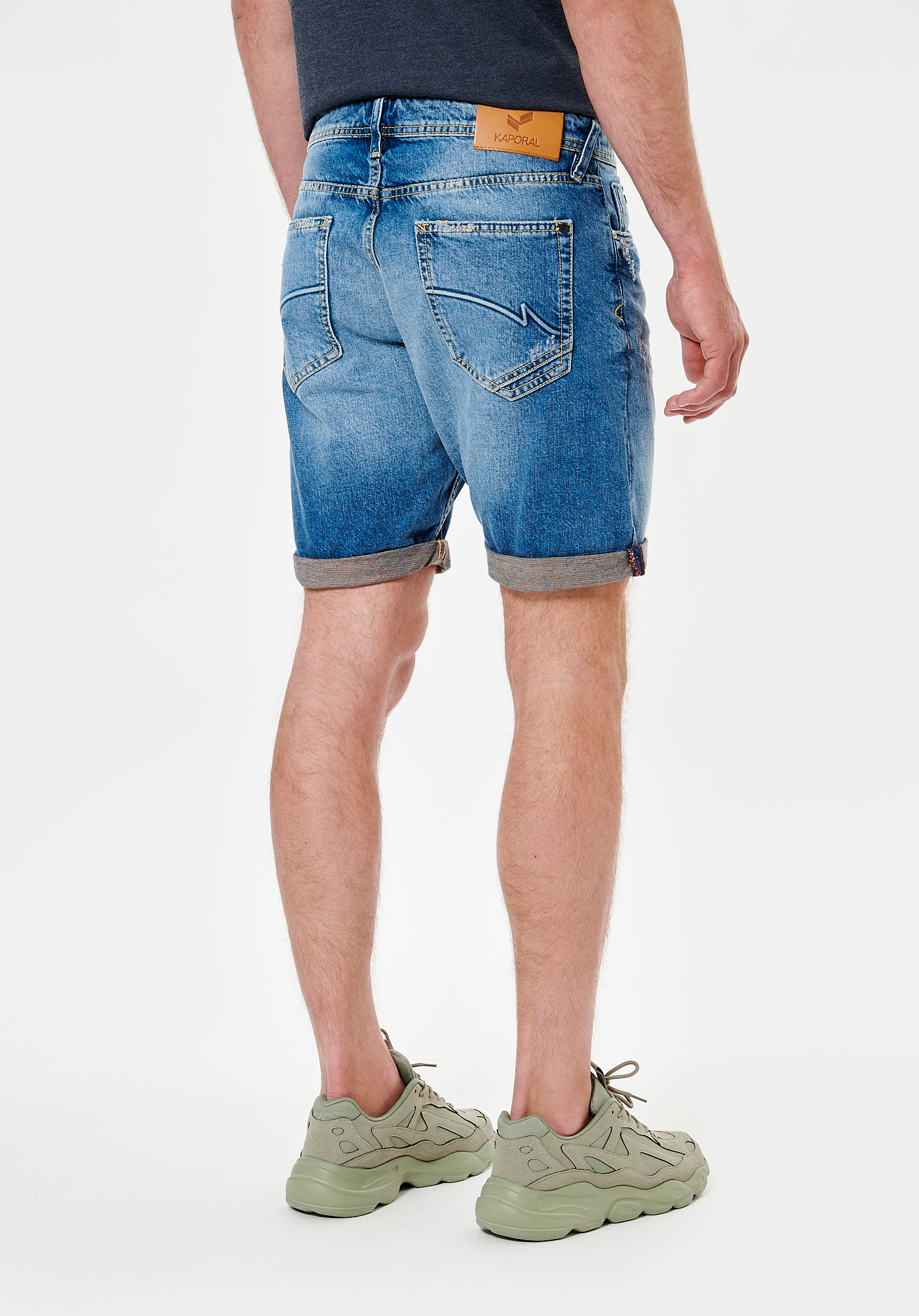 Short jean sales homme kaporal