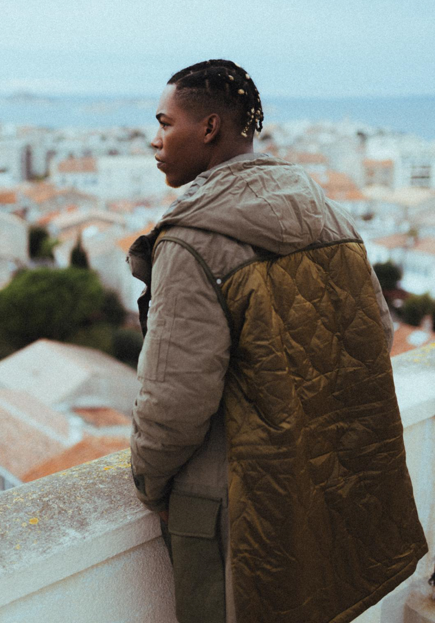 Veste a sales capuche kaporal homme