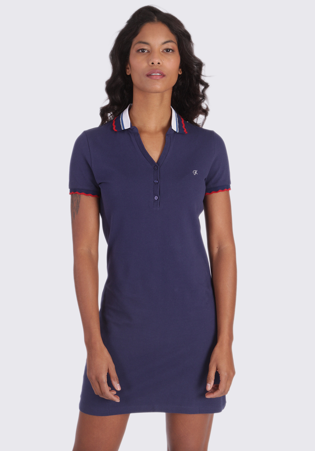 polo style dress for women