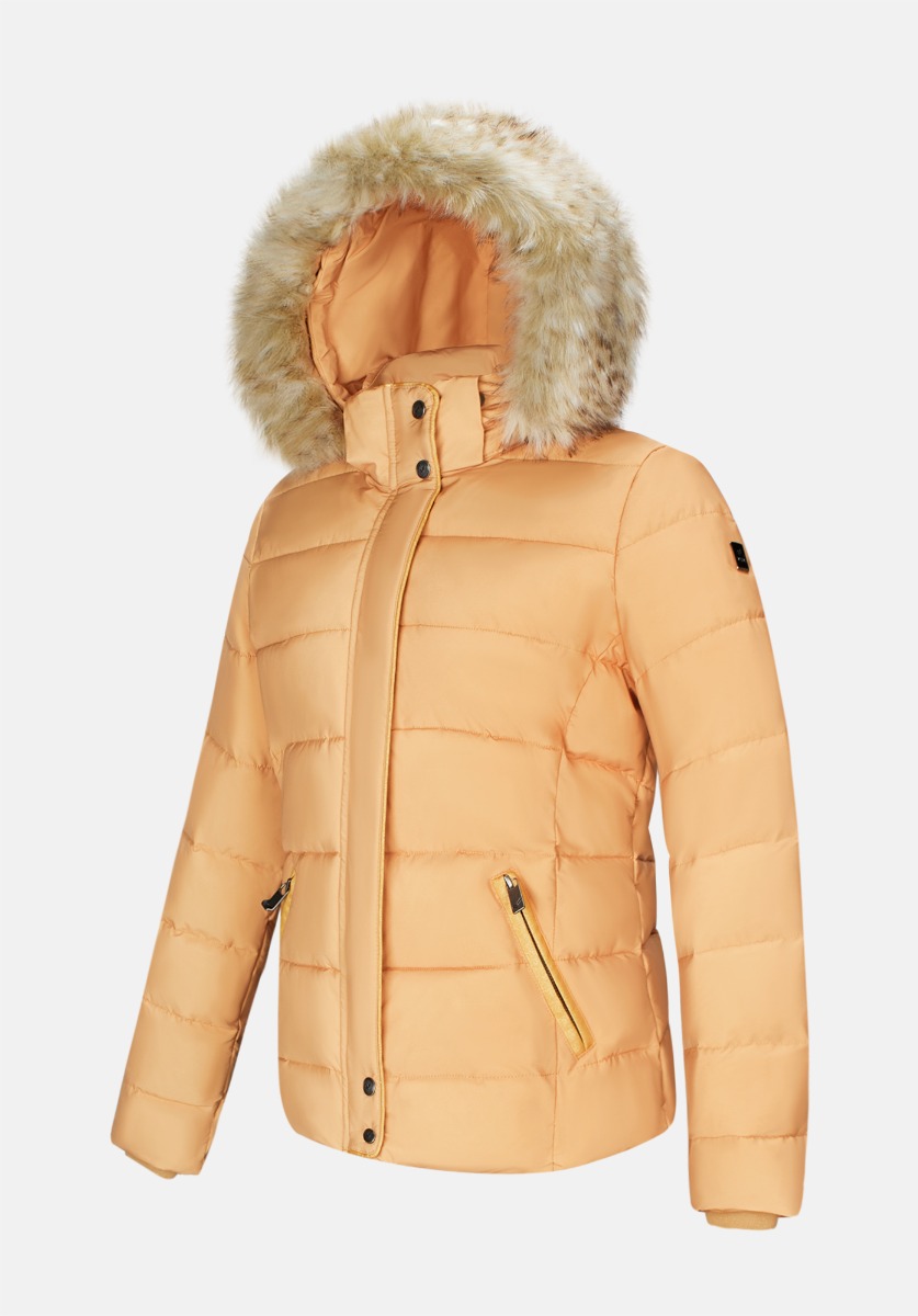 Doudoune jaune Femme Dibby Kaporal